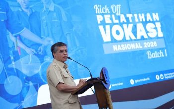 Kemnaker Luncurkan Pelatihan Vokasi Nasional 2026, Libatkan 10 Ribu Peserta