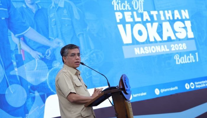 Kemnaker Luncurkan Pelatihan Vokasi Nasional 2026, Libatkan 10 Ribu Peserta