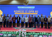 Hadiri Kunker DPR RI, Bupati Pelalawan Suarakan Penguatan BUMD