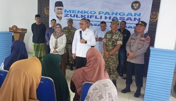 Kunjungi Jombang, Zulkifli Hasan Ajak Warga Perkuat Ketahanan Pangan