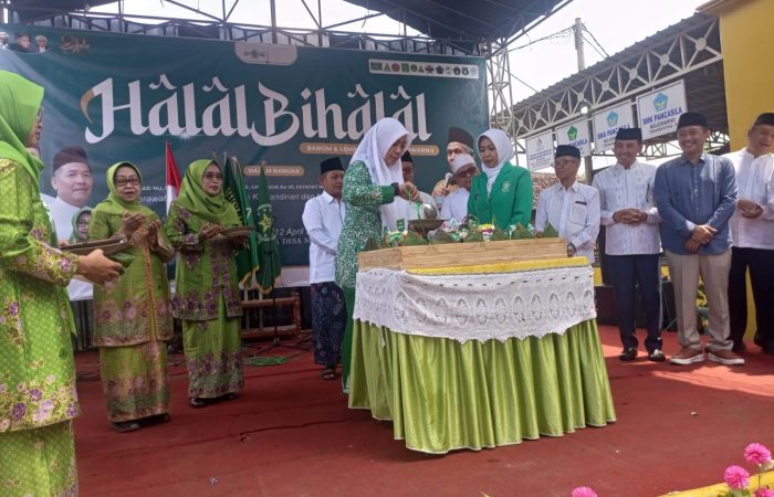 Peringati 1 Abad NU, PCNU Mojowarno Gelar Halal Bihalal Penuh Kebersamaan