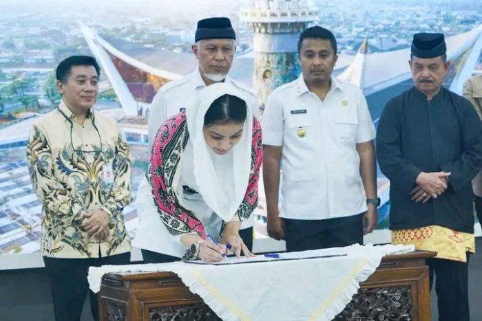 Hadiri Musrenbang Sumbar, Bupati Dharmasraya Dorong Perbaikan Jalan Provinsi