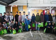 Ketua DPRD Riau Salurkan Bantuan untuk Anak Yatim di Ponpes Nurul Tauhid