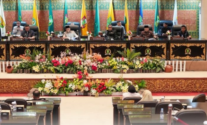 DPRD Riau Gelar Paripurna, Bahas Ranperda dan Perubahan Susunan AKD