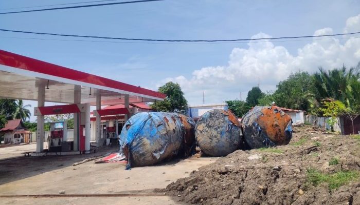 Revitalisasi SPBU BUMD Bengkalis Molor, Operasional Belum Jelas