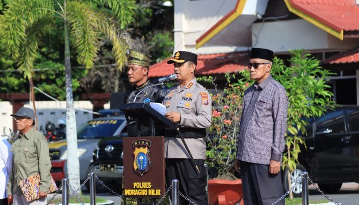 Sinergi Polri dan Masyarakat, Sabuk Kamtibmas 2026 Resmi Dicanangkan di Inhil