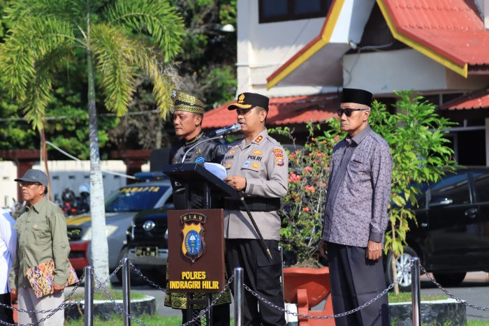 Sinergi Polri dan Masyarakat, Sabuk Kamtibmas 2026 Resmi Dicanangkan di Inhil