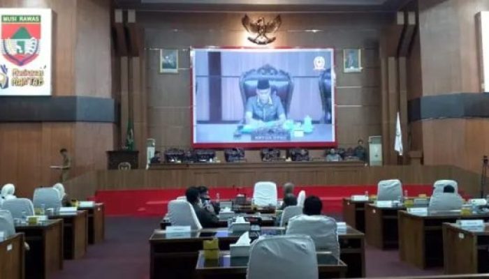 Paripurna DPRD Musi Rawas, Wakil Bupati Sampaikan Nota Pengantar LKPJ 2025