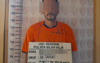 Edarkan Sabu, Pria 38 Tahun Ditangkap Polisi di Gudang Berondolan Sawit