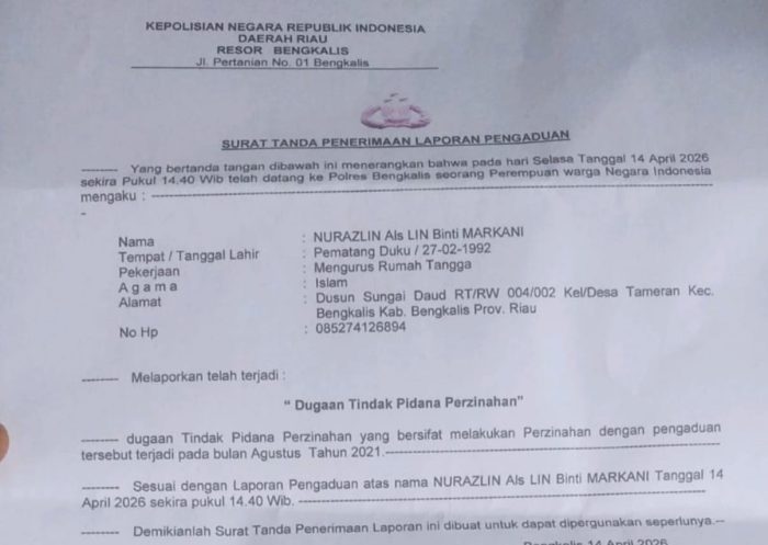 Kasus Dugaan Perselingkuhan di Desa Temeran Masuk Ranah Hukum