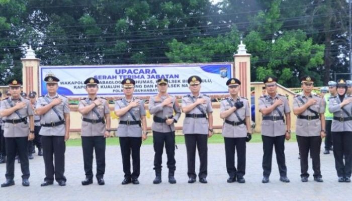 Rotasi Jabatan di Polres Labuhanbatu, Kapolres Tekankan Profesionalisme