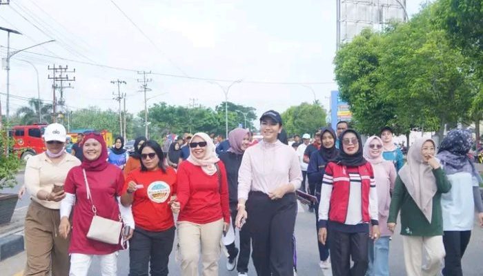 Perdana Digelar, Car Free Day Dharmasraya Disambut Antusias Warga