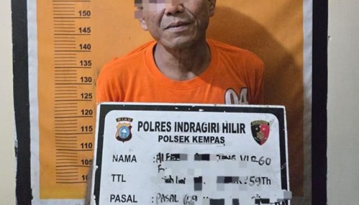 Polsek Kempas Amankan Buruh Tani Terkait Kasus Sabu, 13 Paket Disita