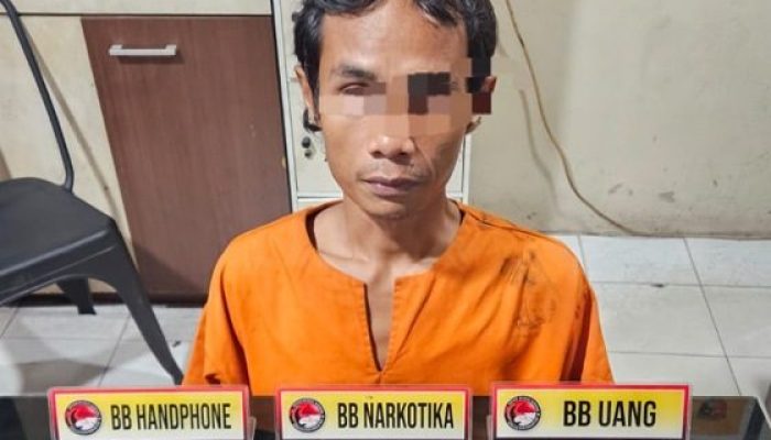 Polres Inhil Tangkap Terduga Pengedar Sabu di Tembilahan, 17 Gram Lebih Diamankan