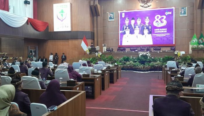 DPRD Musi Rawas Gelar Paripurna HUT ke-83, Tegaskan Sinergi dan Prestasi Daerah