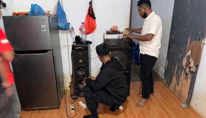 Polsek Bilah Hilir Gerak Cepat, Gerebek Rumah Diduga Tempat Transaksi Narkoba