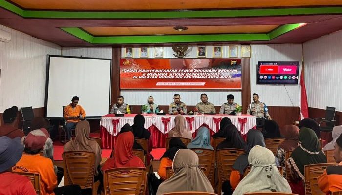Cegah Narkoba dan Gangguan Kamtibmas, Polisi Ajak Warga Sungai Intan Bersinergi
