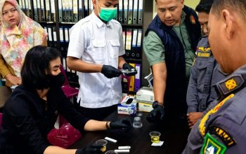 Cek Urine Mendadak di Lingkungan Pemerintahan Bengkalis, Dua Diamankan