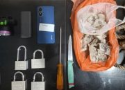 Ruko Dibobol, Polisi Tangkap Dua Terlapor Pencurian Walet
