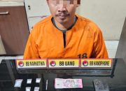 Satu Pengedar Sabu Dibekuk di Tembilahan, Polisi Amankan Barang Bukti 8,60 Gram