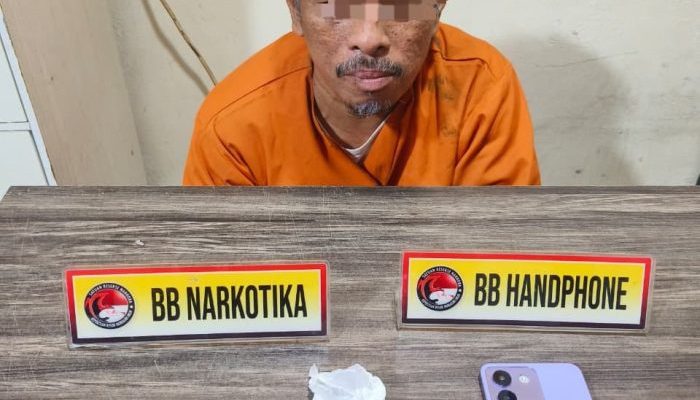 Ops Antik 2026, Polres Inhil Amankan Pengedar Sabu di Tembilahan