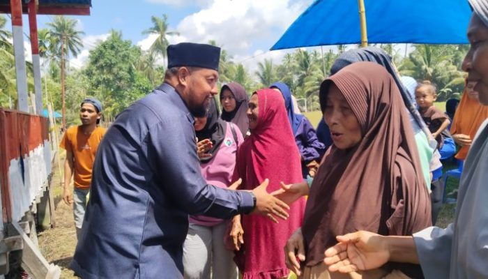 Reses DPRD Inhil, Said Zubir Tampung Aspirasi Infrastruktur dan Pendidikan