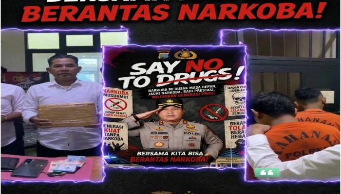 Empat Tahun Terakhir, Polres Labusel Bongkar Ratusan Kasus Narkoba