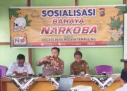Cegah Penyalahgunaan Narkoba, Polsek Tempuling Edukasi Masyarakat