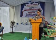 Polsek Tempuling Hadiri Pelepasan Siswa SMKN 1 Tempuling, Sampaikan Bahaya Narkoba