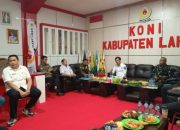 Kadispora Lahat Kunjungi KONI, Perkuat Sinergi Pembinaan Atlet