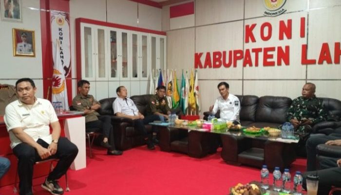 Kadispora Lahat Kunjungi KONI, Perkuat Sinergi Pembinaan Atlet