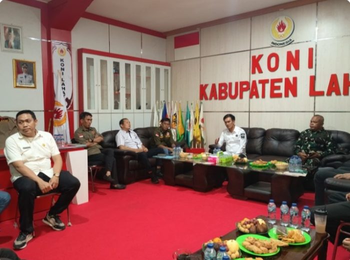 Kadispora Lahat Kunjungi KONI, Perkuat Sinergi Pembinaan Atlet