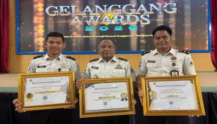 Kinerja Anggaran Unggul, Lapas Bengkalis Borong Tiga Penghargaan Bergengsi