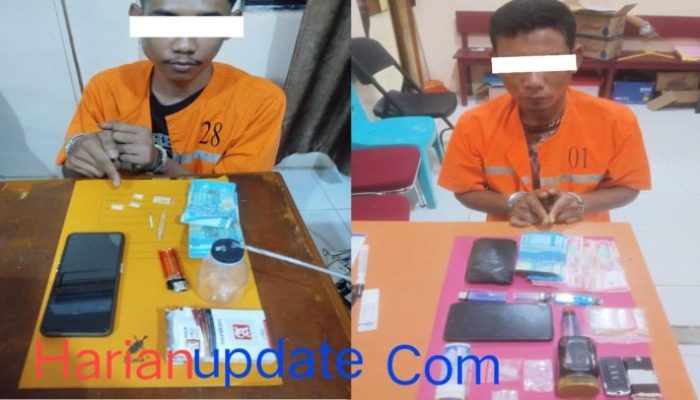 Polisi Ungkap Jaringan Sabu Siak–Bengkalis, Dua Tersangka Diamankan