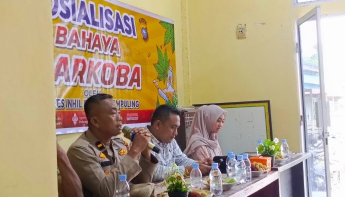 Pelajar Jadi Sasaran Edukasi, Polsek Tempuling Gencarkan Sosialisasi Anti Narkoba