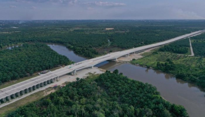Proyek Tol Rengat–Pekanbaru Terus Dikebut, Konstruksi Sudah 76 Persen