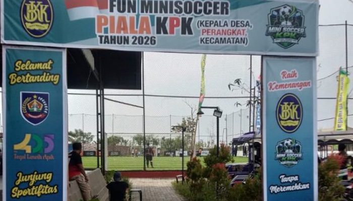 Fun Minisoccer Piala KPK Semarakkan Hari Jadi Kabupaten Tegal ke-425