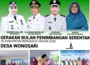Desa Wonosari Luncurkan Gerakan Penimbangan Serentak Cegah Stunting