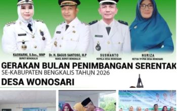 Desa Wonosari Luncurkan Gerakan Penimbangan Serentak Cegah Stunting