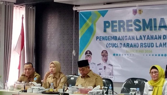 Bupati dan Wabup Lahat Resmikan Layanan Cuci Darah Baru di RSUD Lahat