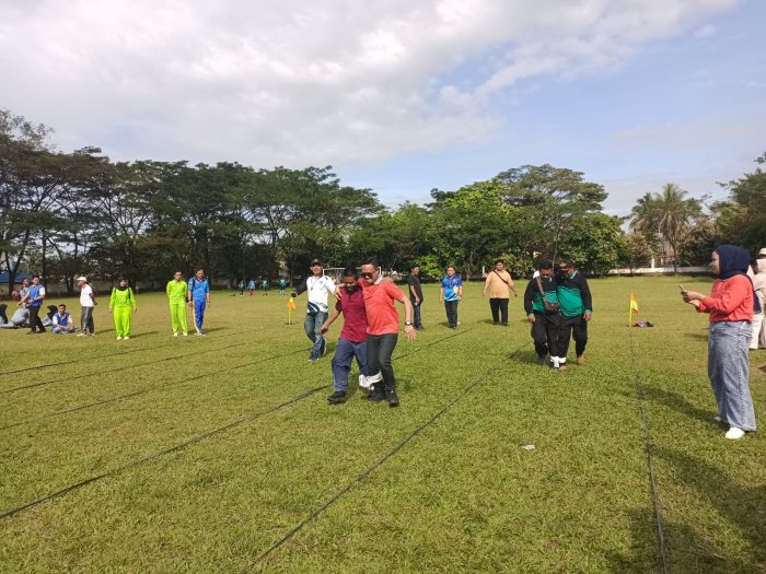 Meriahkan HUT Lahat ke-157, Dispora Gelar Lomba Olahraga Tradisional Antar ASN