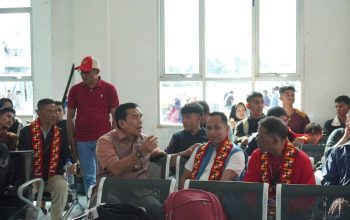 Bupati Simeulue Sambut Kontingen Pra PORA Silat Aceh di Pelabuhan Kolok