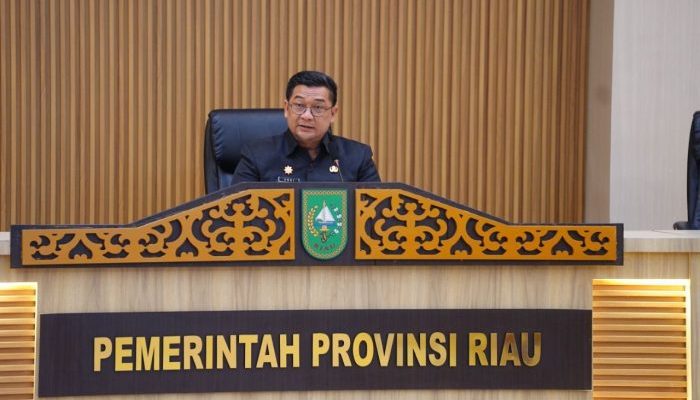 Pemprov Riau Evaluasi Program Strategis Nasional, Tekankan Sinergi dan Validitas Data