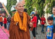 Perjalanan Spiritual Menuju Borobudur, 58 Biksu dari Empat Negara Tiba di Jombang