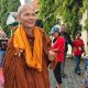 Perjalanan Spiritual Menuju Borobudur, 58 Biksu dari Empat Negara Tiba di Jombang