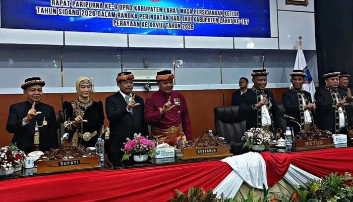 DPRD Lahat Gelar Paripurna Hari Jadi ke-157, Fokus Bangun SDM Unggul