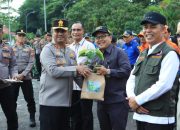 Pemkab Inhil Gelar Apel Siaga Karhutla 2026, Kapolres Sosialisasikan Green Policing