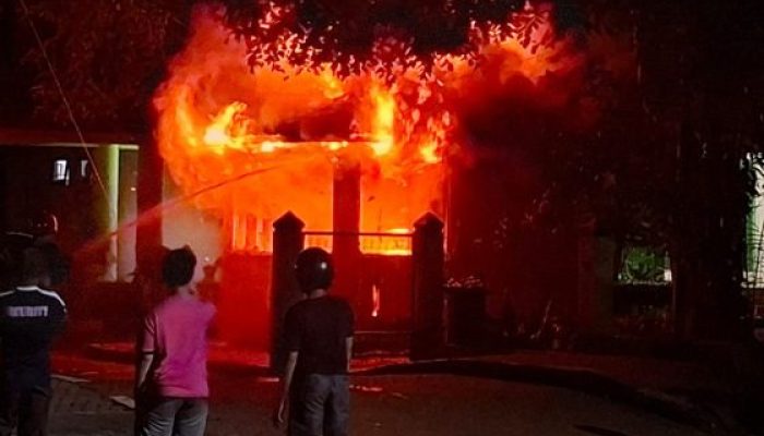 Gedung Fakultas Pertanian USK Terbakar, Polresta Banda Aceh Selidiki Dugaan Aksi Anarkis