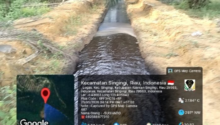 Sehari Pasca Sidak Pemkab Kuansing, Warga Temukan Air Anak Sungai Singingi Berubah Gelap