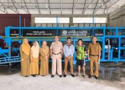 Jaga Rantai Dingin Perikanan, Diskan Bengkalis Tinjau Produsen Es Balok di Tameran